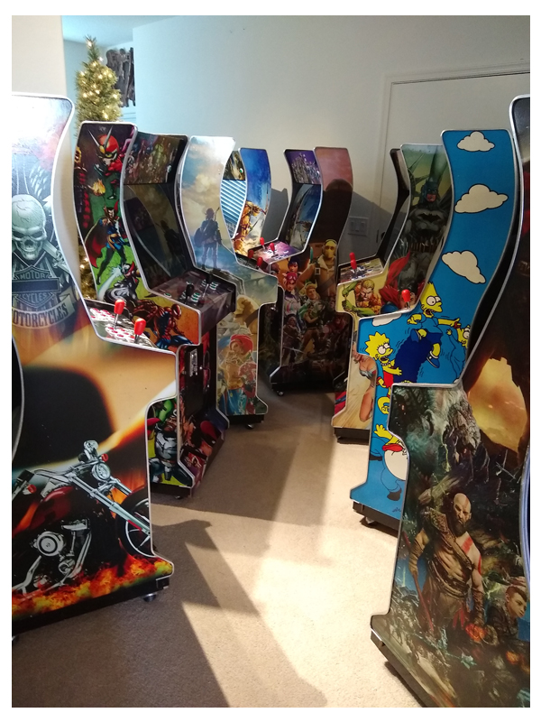 swan arcade machines