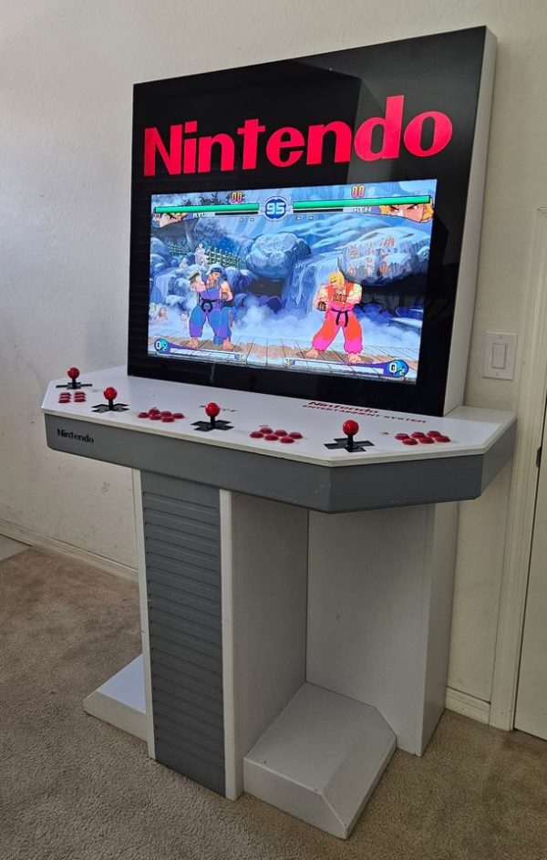 Large Nintendo Custom Arcade Machine - Image 2