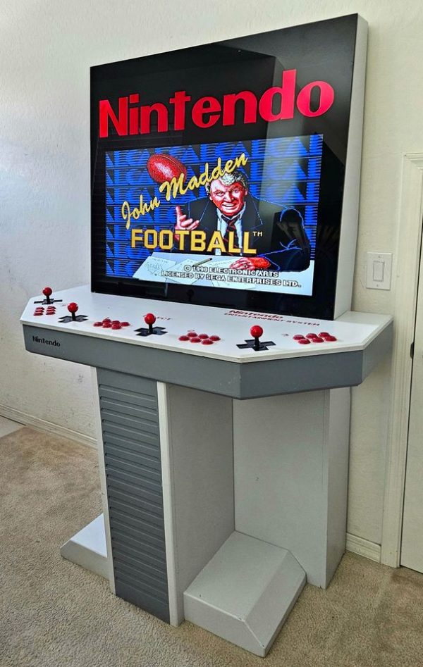 Large Nintendo Custom Arcade Machine - Image 3