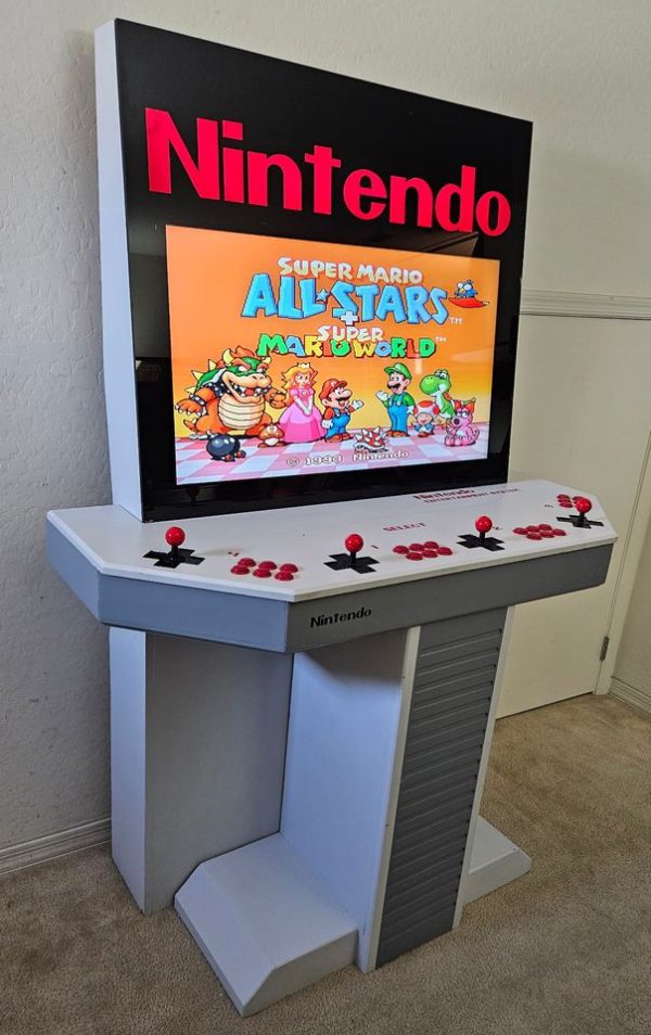Large Nintendo Custom Arcade Machine - Image 4