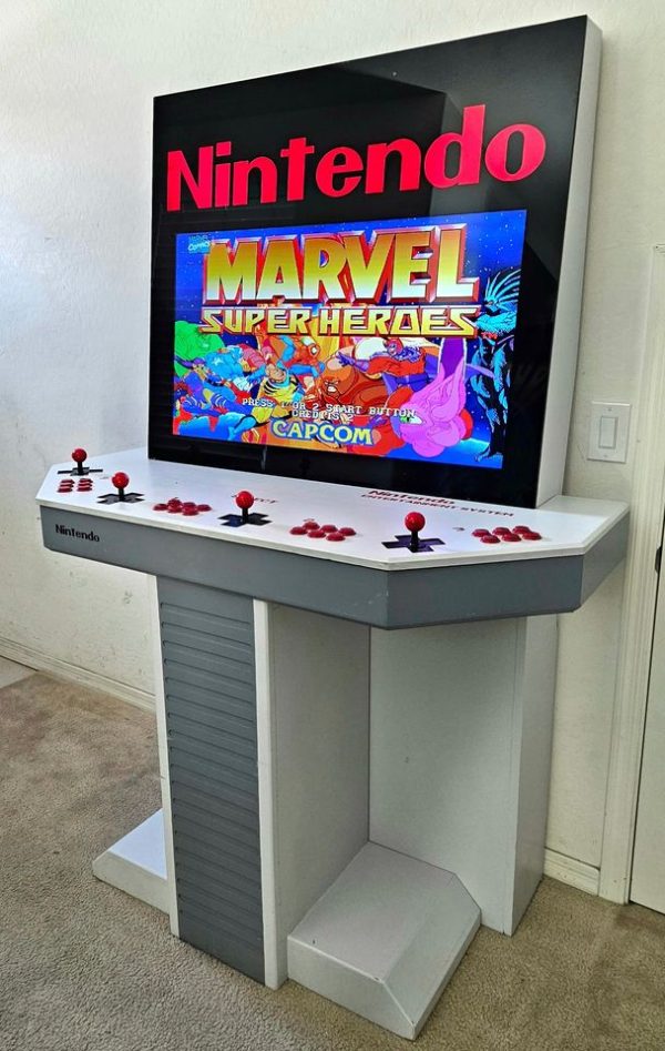 Large Nintendo Custom Arcade Machine - Image 7