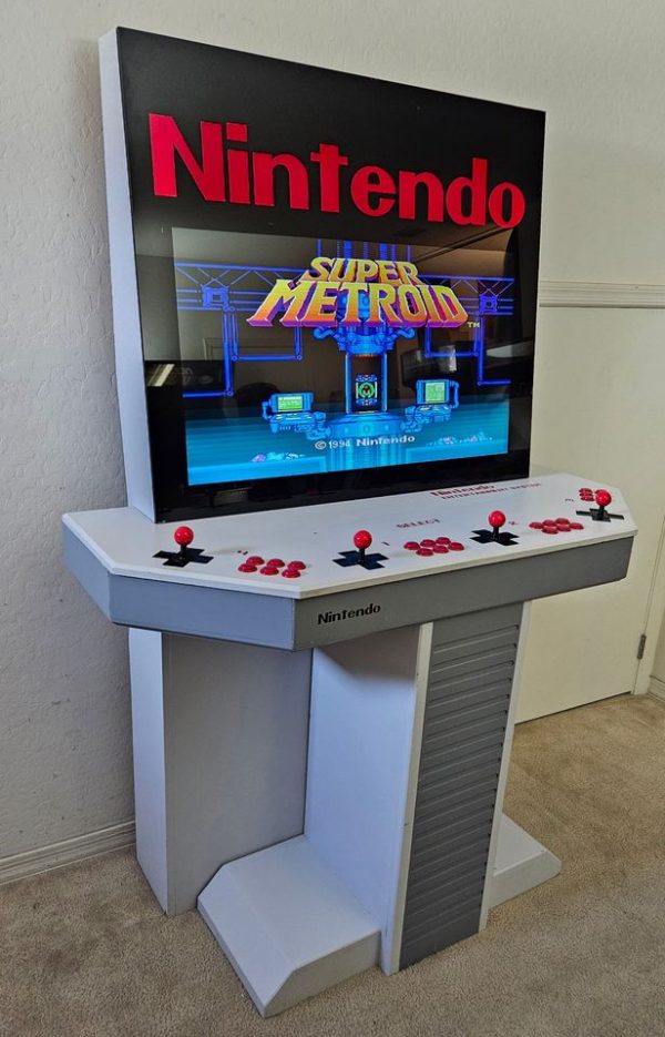 Large Nintendo Custom Arcade Machine - Image 8