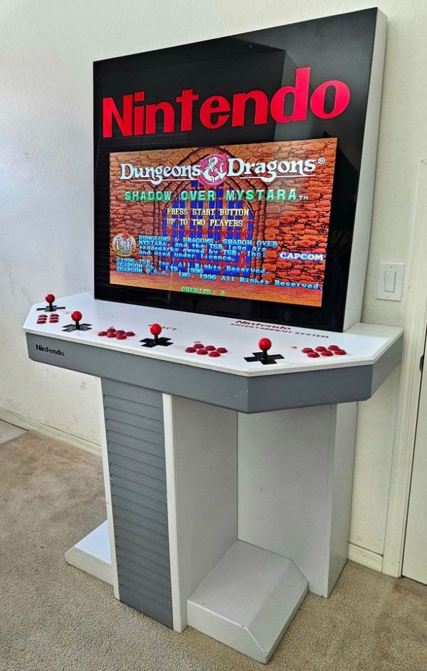 Large Nintendo Custom Arcade Machine - Image 9